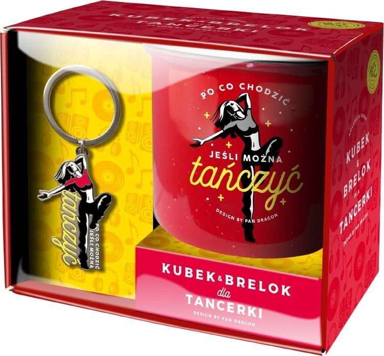 Pan Dragon Zestaw kubek + brelok Hobby-Taniec
