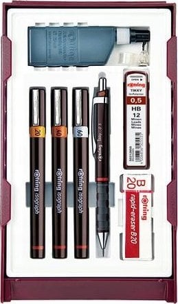 Rotring ROTRING isograph College Set - 3er Satz 0,2 / 0,4 / 0,6