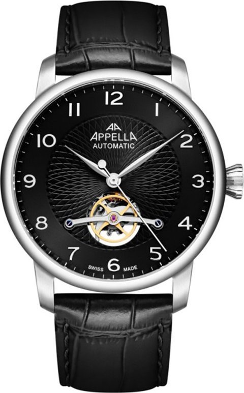 Zegarek Acappella Zegarek męski Appella L70010.5224A czarny