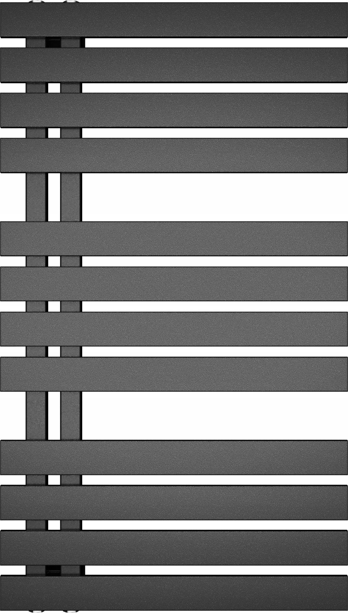 Grzejnik łazienkowy Instal-Projekt Grzejnik POP STAR 50/90 graphite C12 podł. dolne 50