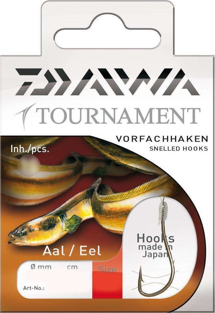 Daiwa 14452-002 - DAIWA HACZYK TOURNAMENT Z PRZYPONEM WĘGORZ NR.2/10szt uniwersalny
