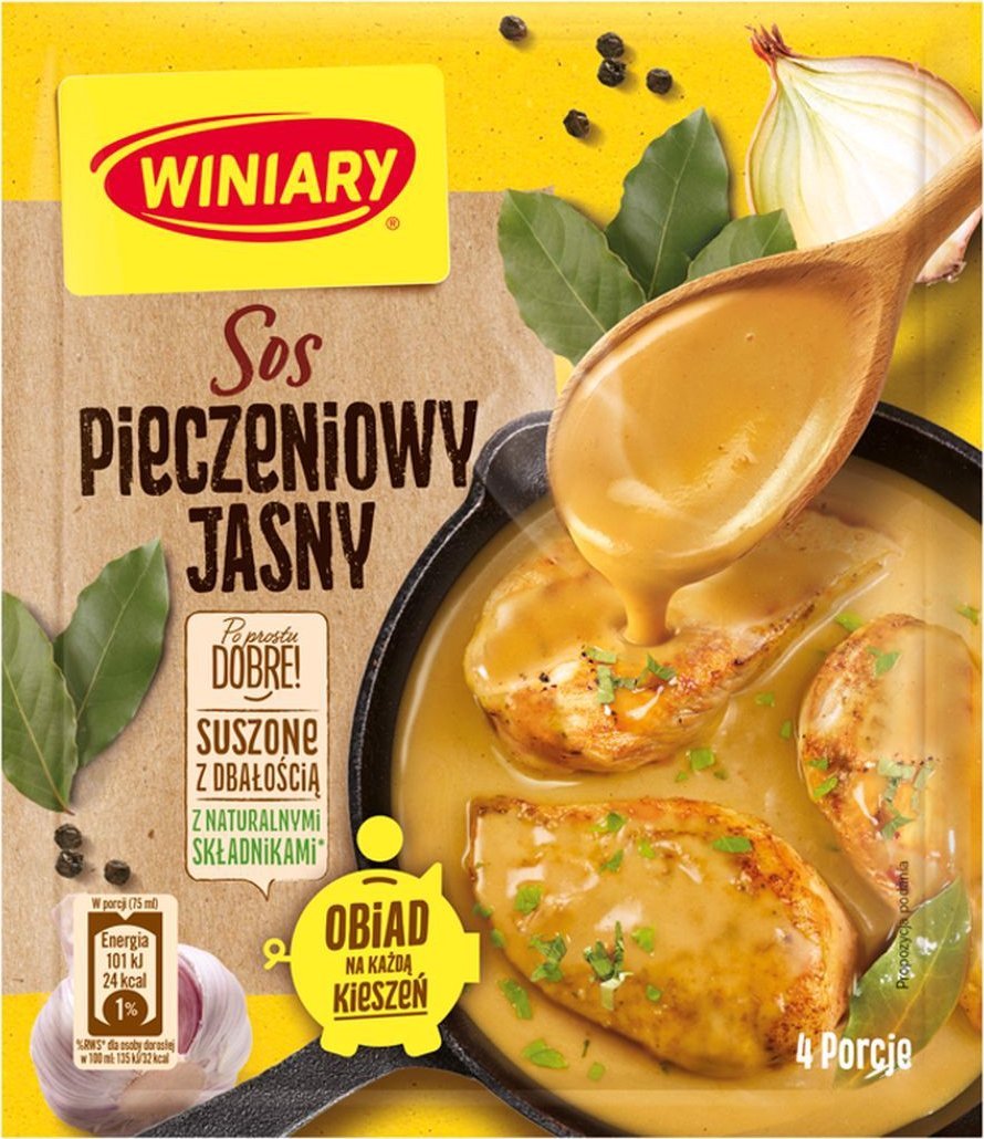 WINIARY Winiary Sos pieczeniowy jasny 27 g