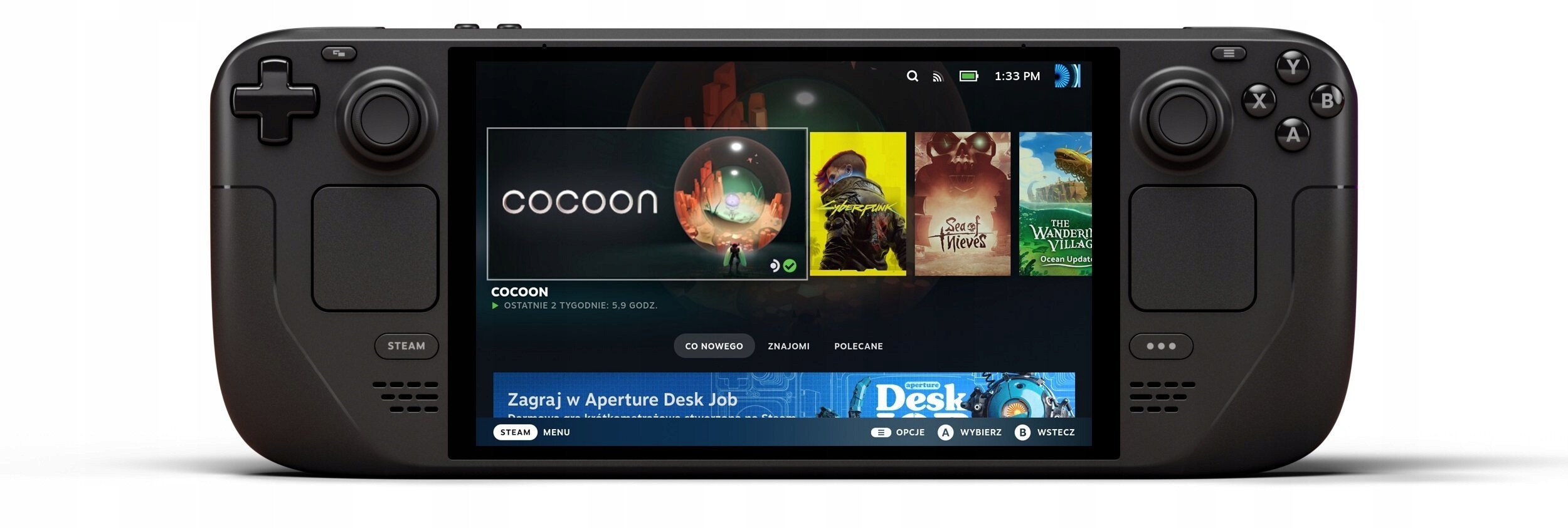 Konsola przenośna Steam Deck 1TB OLED