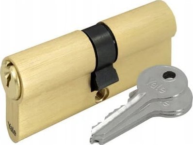 LOB Wkładka do zamka drzwi 30/35 mosiądz złoty