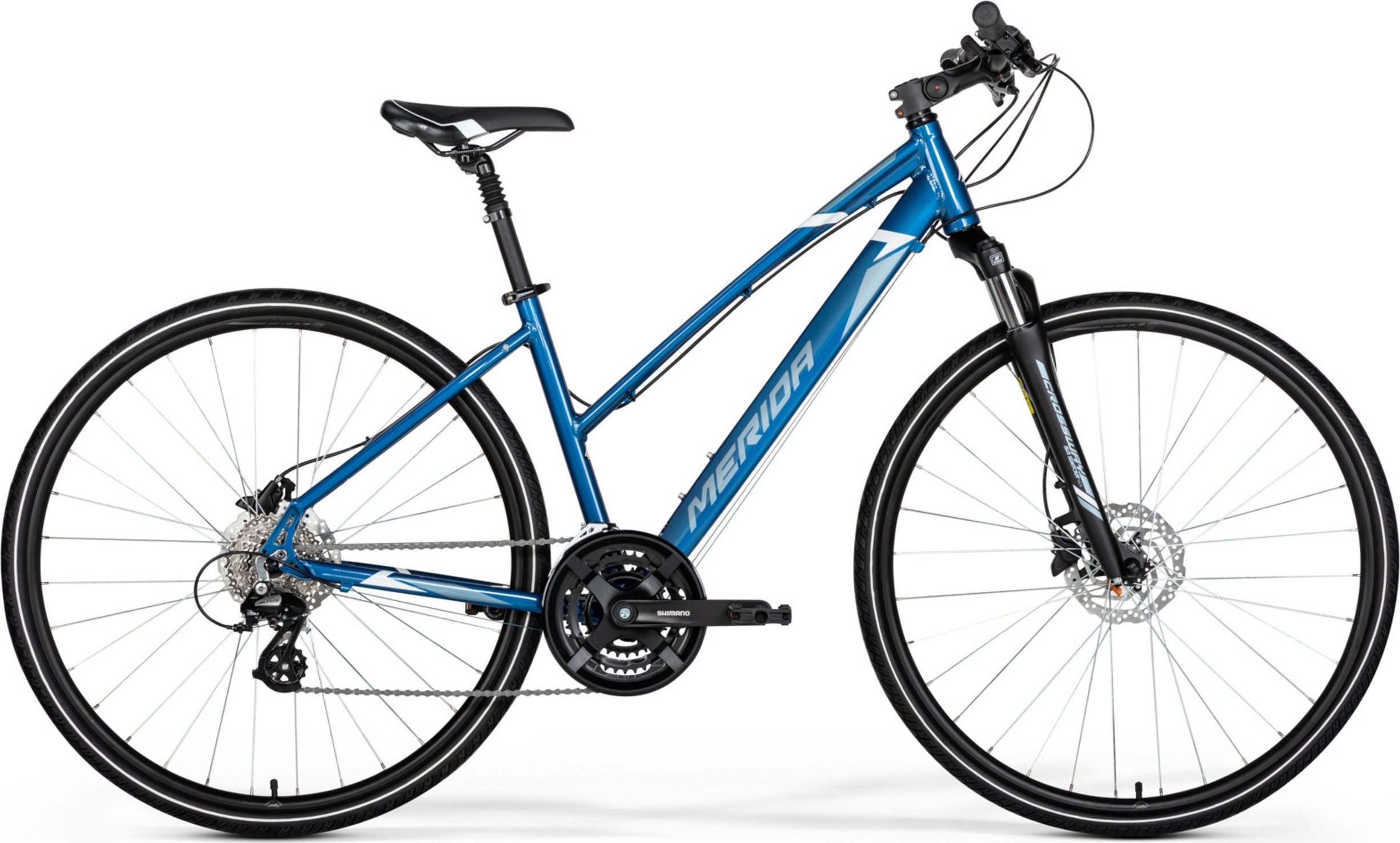 Merida Merida CROSSWAY 15 LADY 28" 22/23 Wybierz rozmiar ramy: S, Wybierz kolor: BLUE(STEEL BLUE/WHITE)