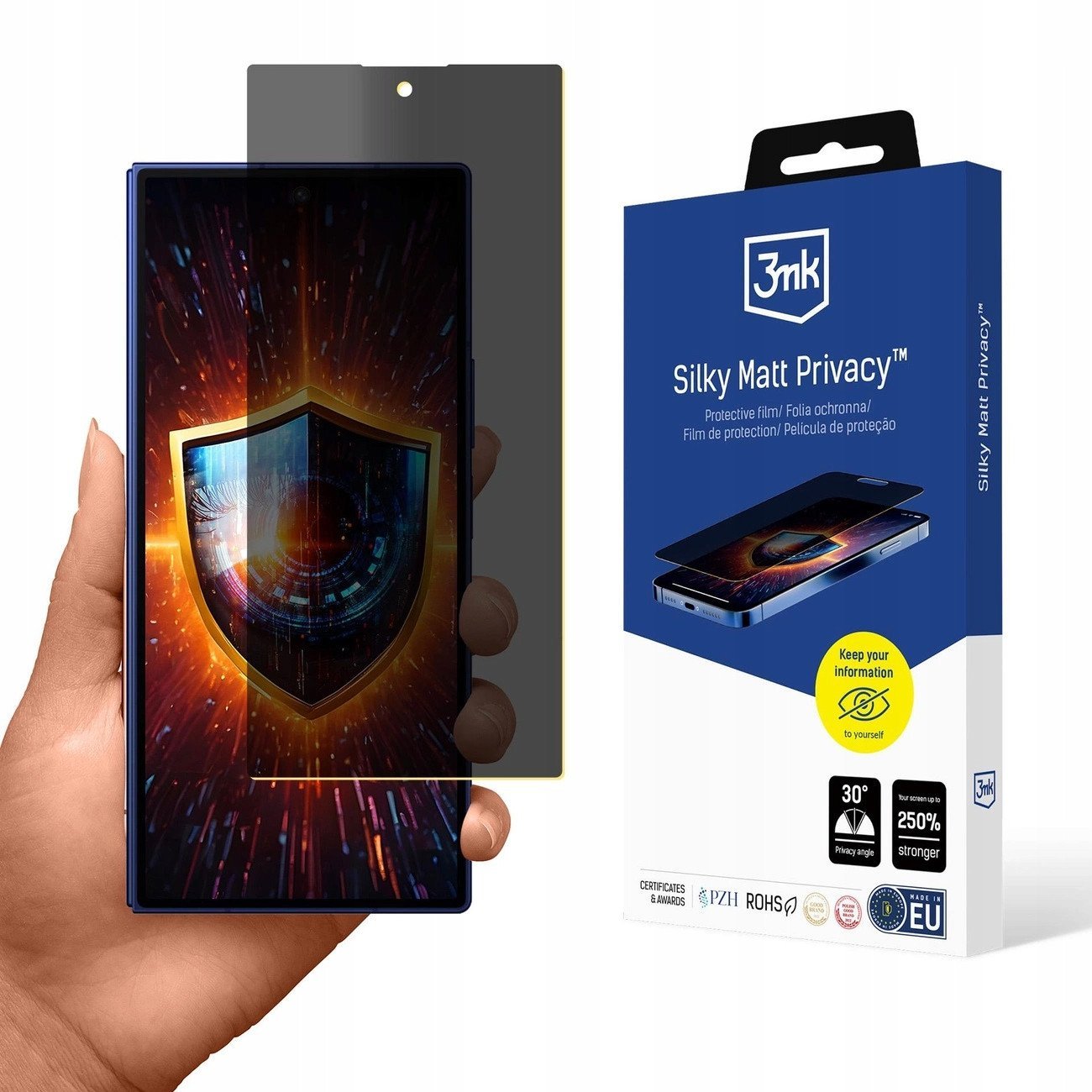 Folia prywatyzująca 3MK Silky Matt Privacy do Samsung Galaxy Z Fold7