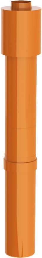 Concept Pionowe wyprowadzenie przez dach dla systemu powietrzno-spalinowego 60/100 (F9061943060/100)