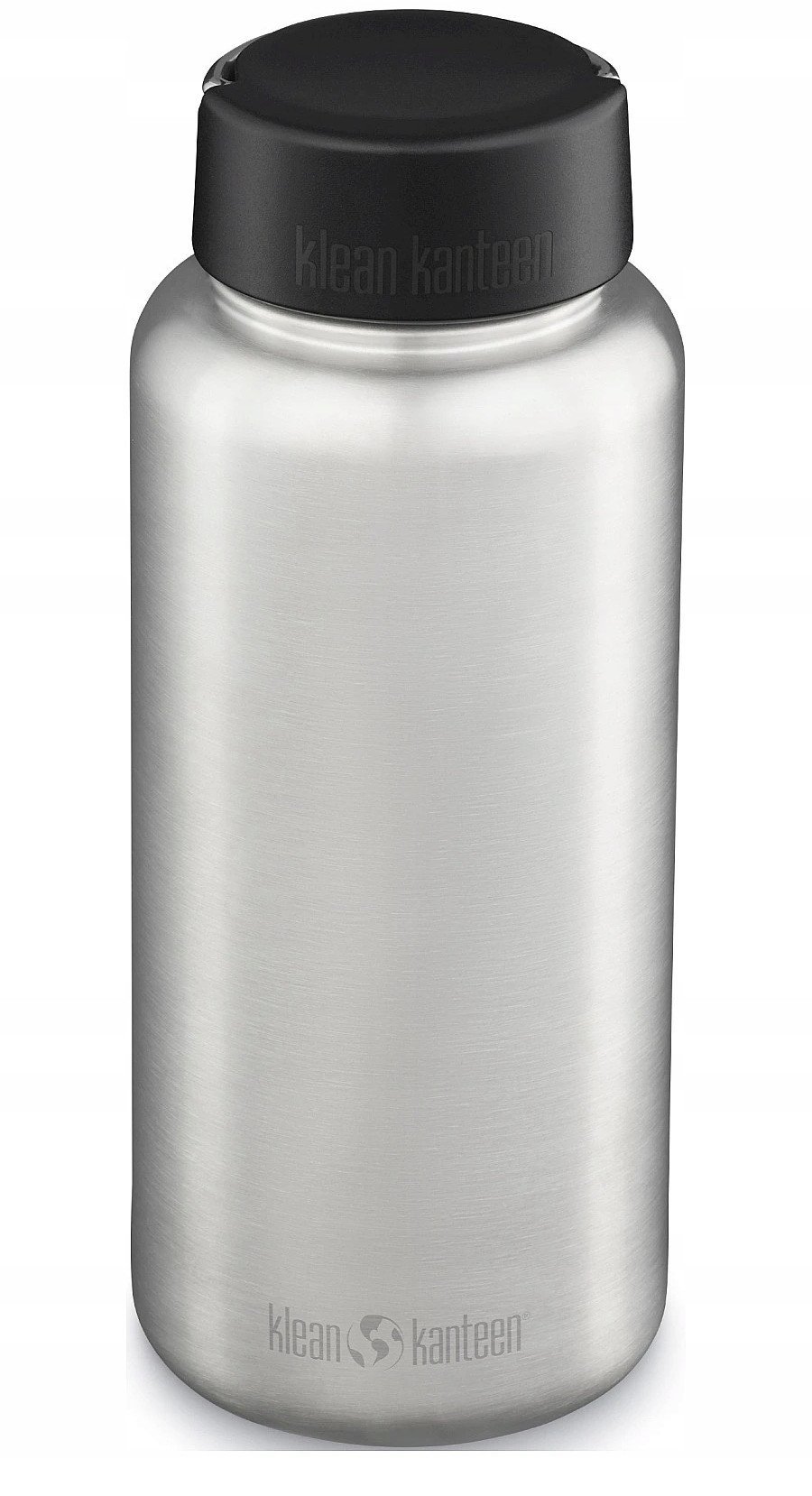 Kanteen Wide (mit Wide Loop Cap), 1182ml/40oz, Brushed Stainless