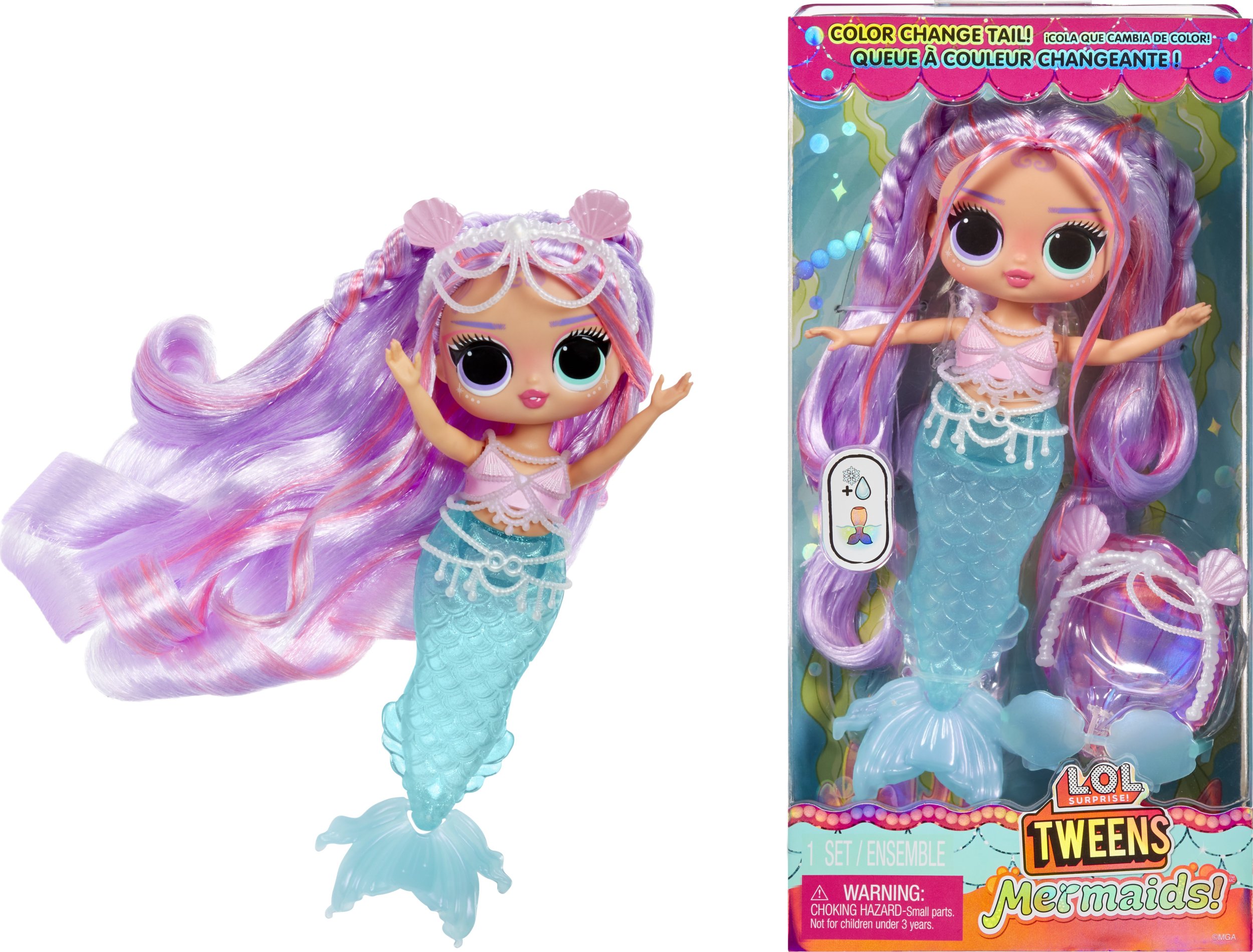 MGA MGA Entertainment LOL Surprise Tweens Mermaids! - Lana Marine, doll
