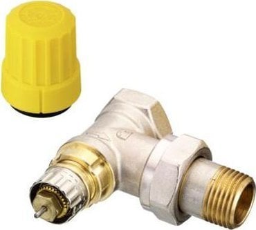 RA-UN 15 kątowy, zawór termostatyczny o małym kv