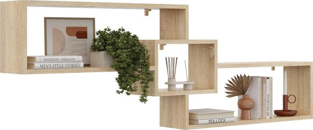 KROKUS Półka ALESIA 2 dąb sonoma