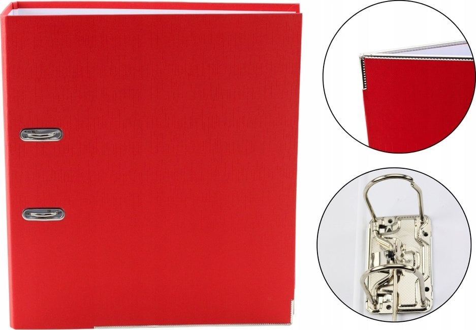 Segregator MyOffice Segregator Na Dokumenty A4/75mm Czerwony