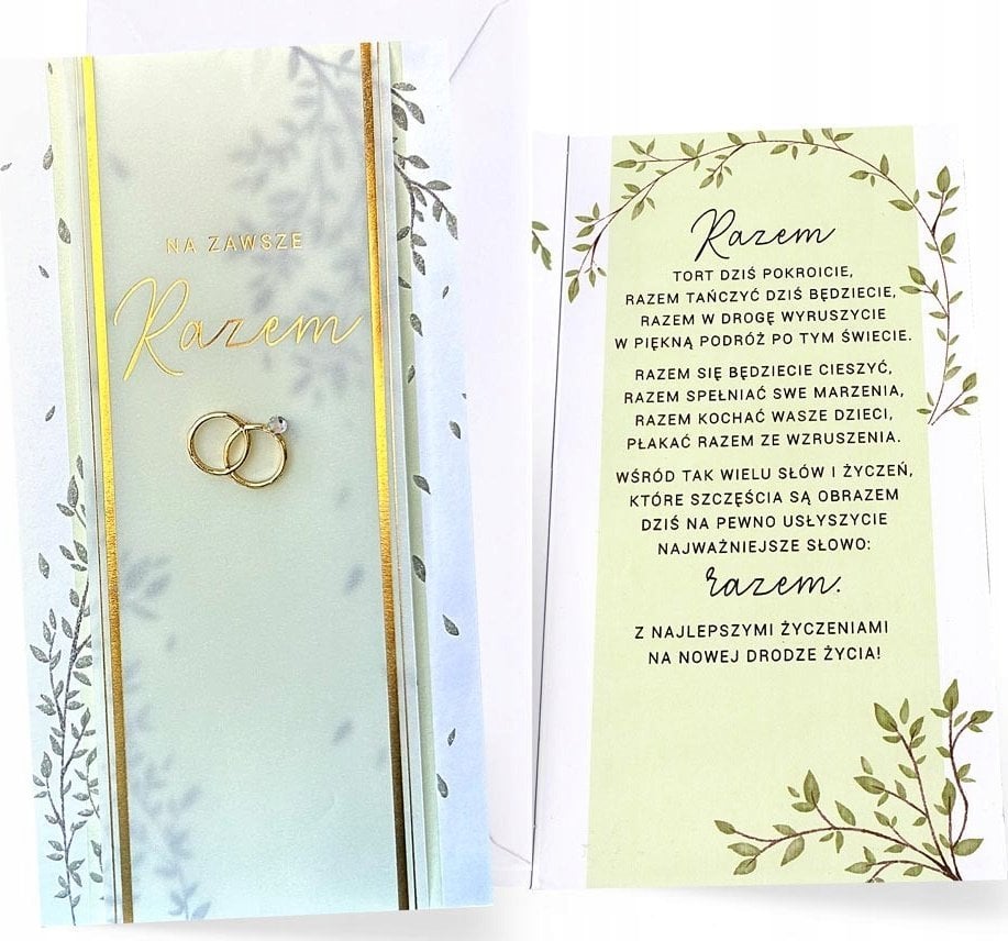 KUKARTKA KARNET SLUB PM-318