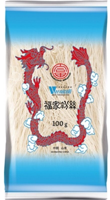 Makaron z fasoli Mung 100g - Diamond