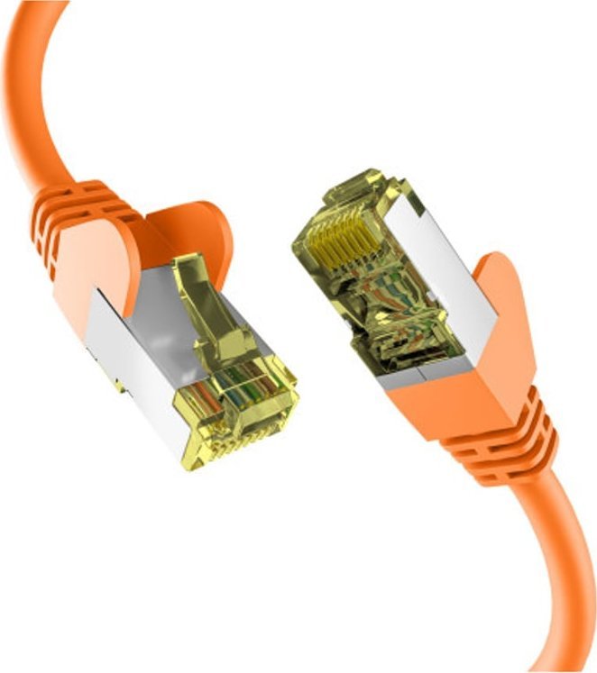 EFB EFB Netzwerkkabel CAT6a S/FTP PIMF 10 Gigabit Ethernet Kupfer 5m orange