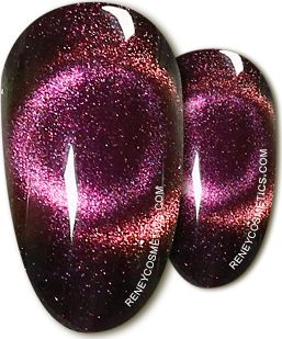 Reney Cosmetics Lakier hybrydowy Reney Cat Eye Kocie oko 9D Magic Space 03 10ml