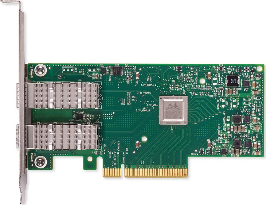 Karta sieciowa Mellanox ConnectX-4 Lx EN network interface card, 25GbE dual-port SFP28, PCIe3.0 x8, tall bracket