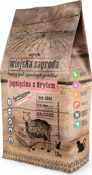 Wiejska Zagroda Jagnięcina z krylem 1.6kg