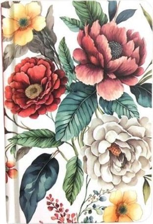 Notatnik140x95 64K gładki Kwiaty FRESH