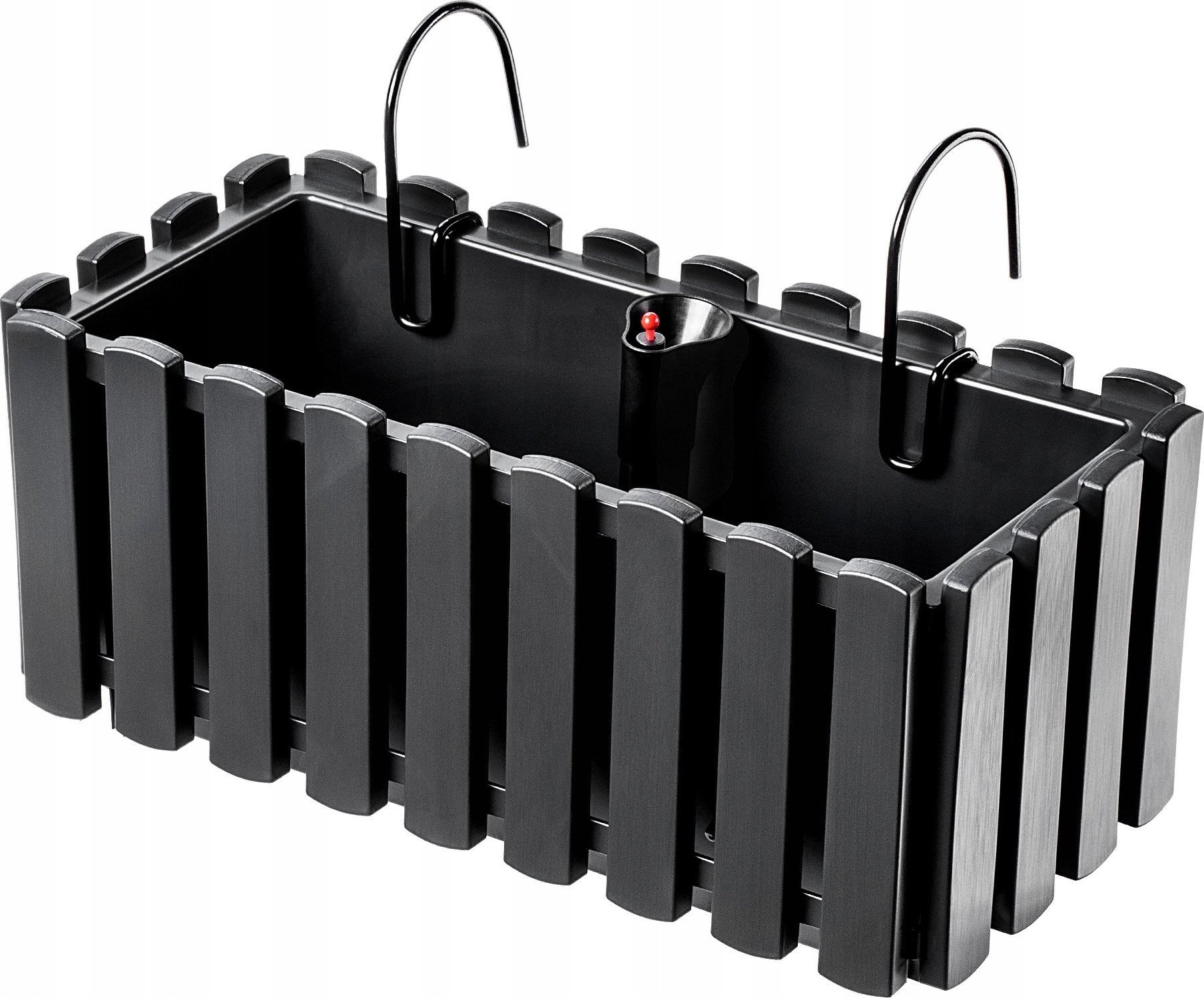 Kadax KADAX Skrzynka Balkonowa Uchwyty 38cm Antracyt