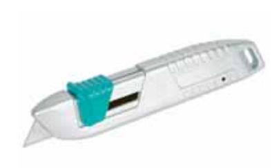 Wolfcraft Nóż na ostrza trapezowe (4134000)