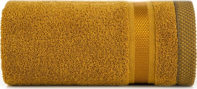 Eurofirany RĘCZNIK ABBIE (08) 40 X 60 CM CIEMNOŻÓŁTY