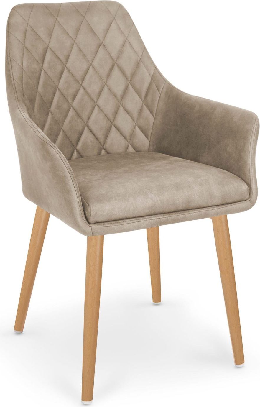 Halmar K287 krzesło beżowe