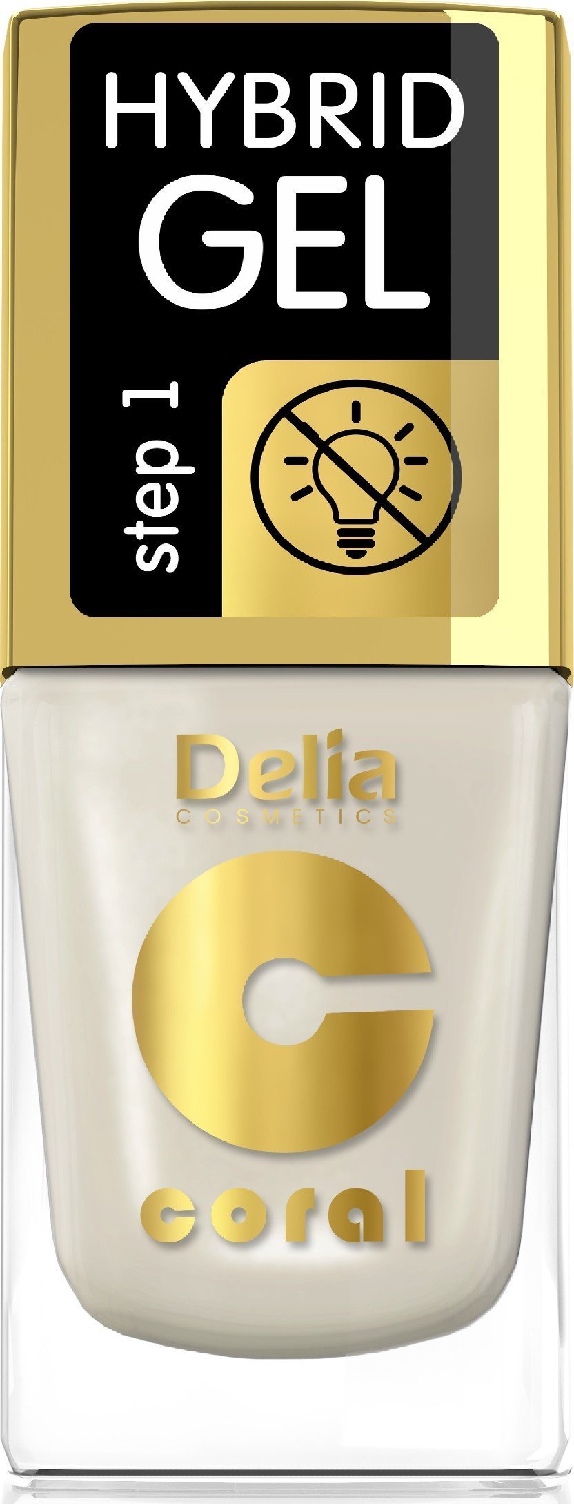 Delia Delia Cosmetics Coral Hybrid Gel Emalia do paznokci nr 65 11ml