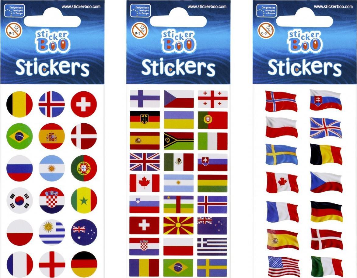 STICKERBOO NAKLEJ 66X180 S-BOO FLAGI PANSTW PBH 120/1800