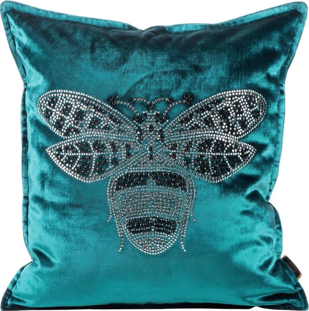 Eurofirany Poszewka Eurofirany Welwet ROYAL2 C. Turkus 45x45