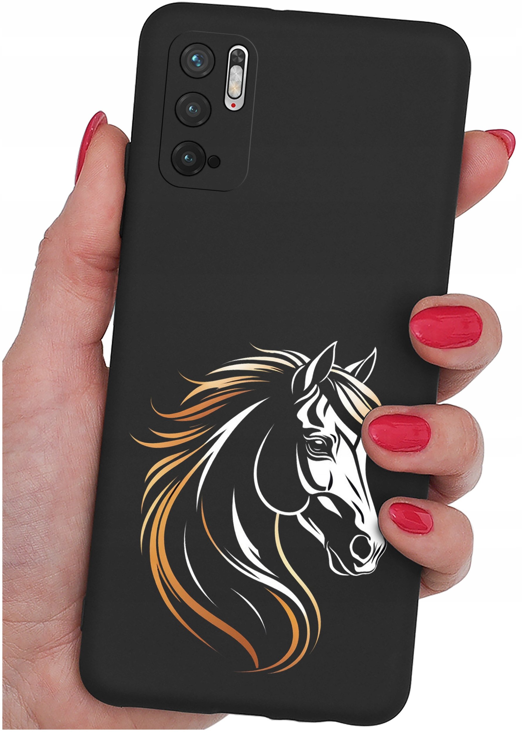 ETUI do Xiaomi Redmi Note 10 5G | WZORY | SILIKONOWE MATT CASE + SZKŁO 9H