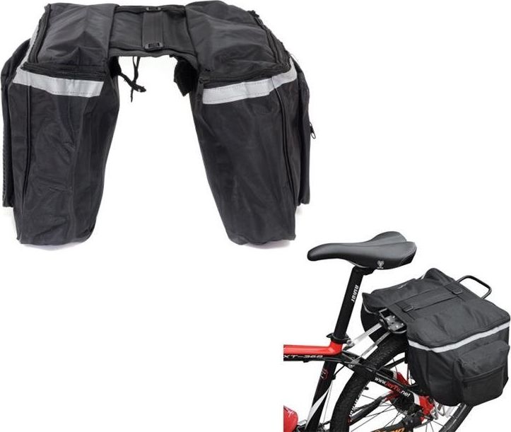 Sports Equipment RW1 TORBA ROWEROWA SAKWA NA BAGAŻNIK NA ROWER uniwersalny