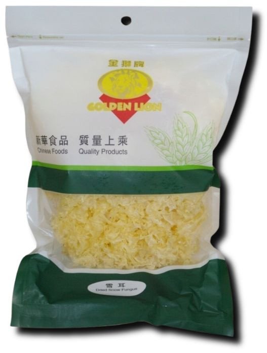 Suszone chińskie grzyby białe snow fungus całe przyprawa do bulionu 75g