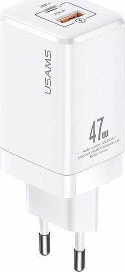 Ładowarka Usams T41 1x USB-A 1x USB-C 3 A (6958444971148)