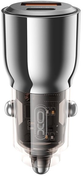 XO ładowarka samochodowa CC58 95W 1x USB czarna matowa