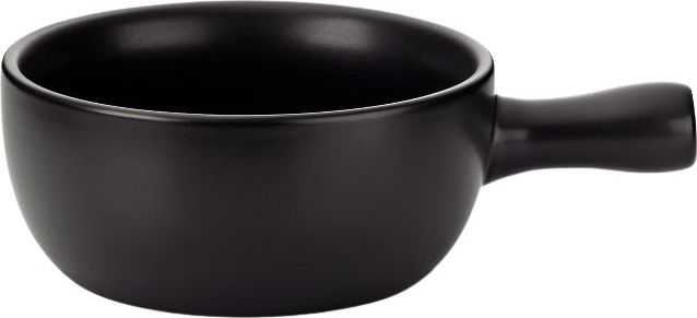 Kela patelnia do fondue Basel 2 litry ceramiczna czarna