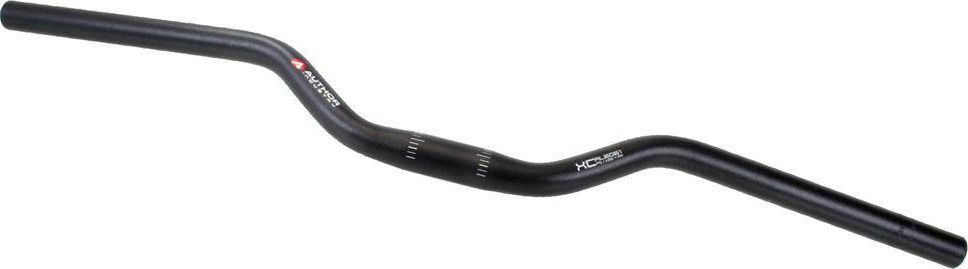 Author Kierownica Author ACO-XC profilowana, 660 mm / 25,4 mm, czarna