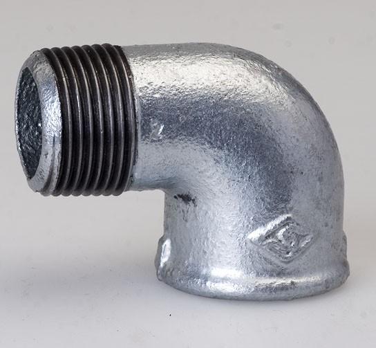 Opal Kolano 90° A4 nakrętno-wkrętne 4" ocynk - G92 100