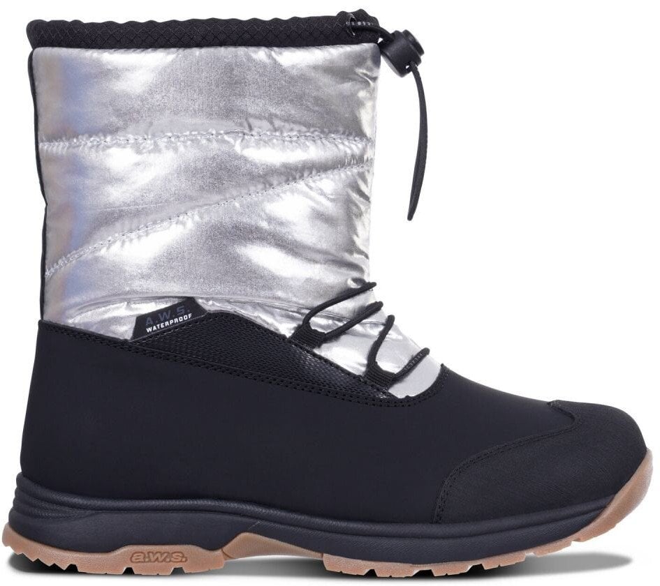 Icepeak vaikiški žieminiai batai ALVEAR JR, sidabro-juodi