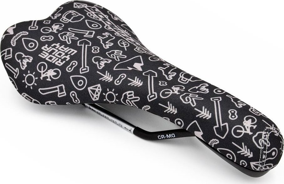 Siodełko Dartmoor Primal, pręty drążone cr-mo, czarne