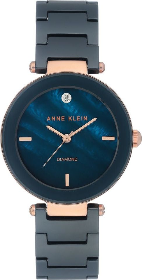 Zegarek Anne Klein Zegarek AK/1018RGNV Ceramiczny (9555)