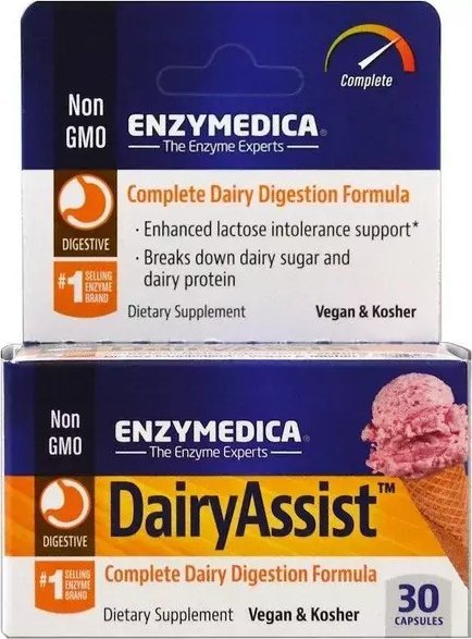 Enzymedica ENZYMEDICA DairyAssist 30caps