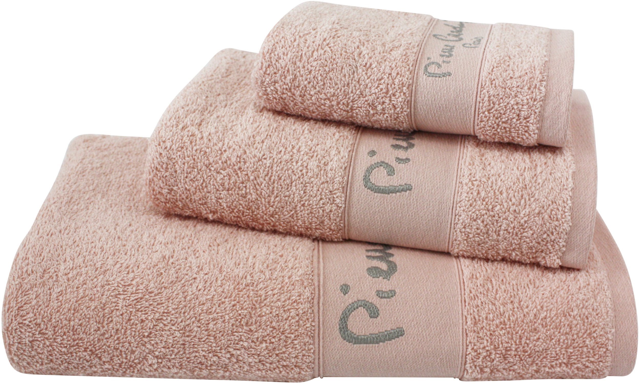 TOWEL SET PIER CARD 2228 SALMON 450GSM 3