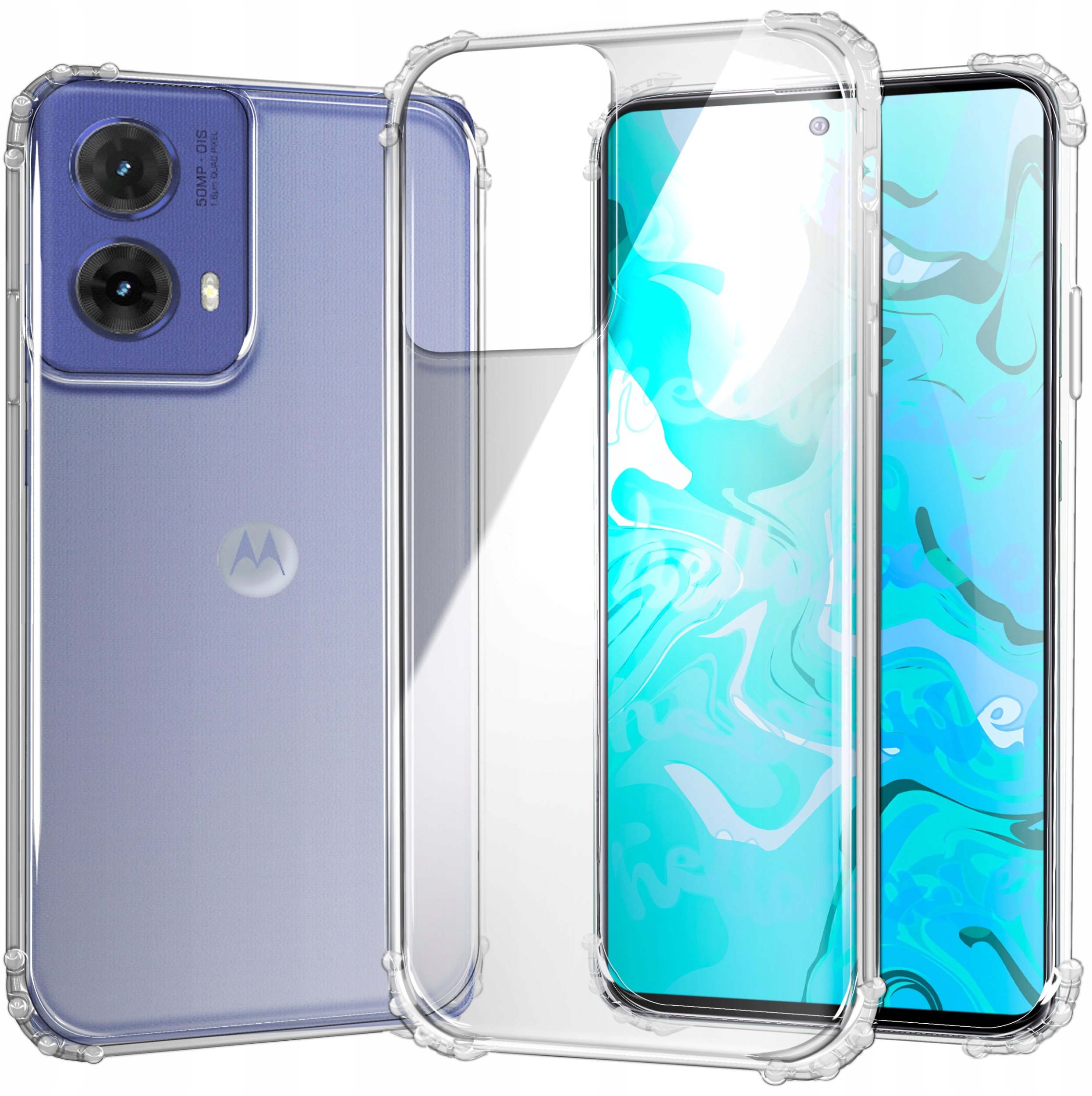 ETUI PANCERNE DO MOTOROLA MOTO G85 | CASE SILIKON GUMOWE SLIM ANTI SHOCK