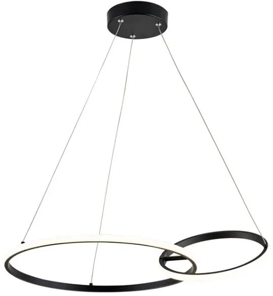 PENDANT LED LIGHT SIBIU 2XROUND 36W BL 4