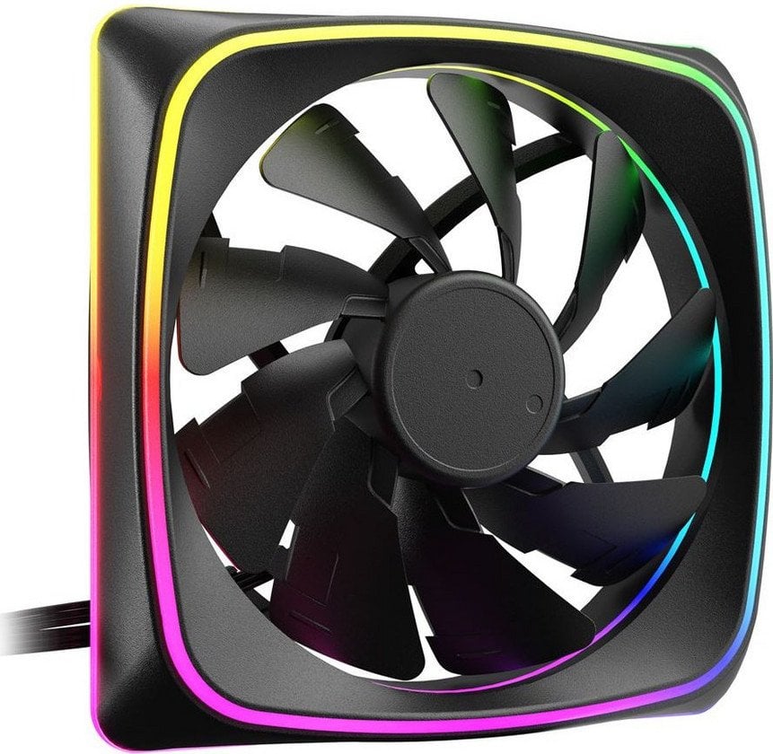 Sharkoon Lüfter 120*120*25 SHARK Lights PWM RGB schwa