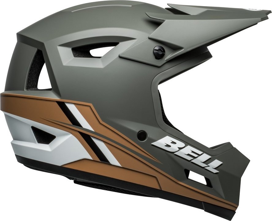Bell Kask full face BELL SANCTION 2 DLX MIPS alpine matte dark gray tan roz. L (59-61 cm) (NEW 2024)
