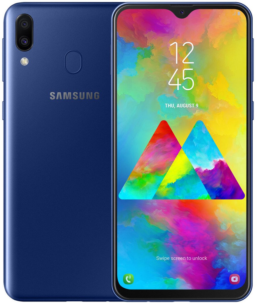 Smartfon Samsung Galaxy M20 64 GB Dual SIM Niebieski (SM-M205FN)