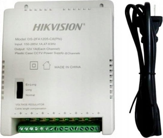 Hikvision Zasilacz 12V/1A DS-2FA1205-C8(EUR)