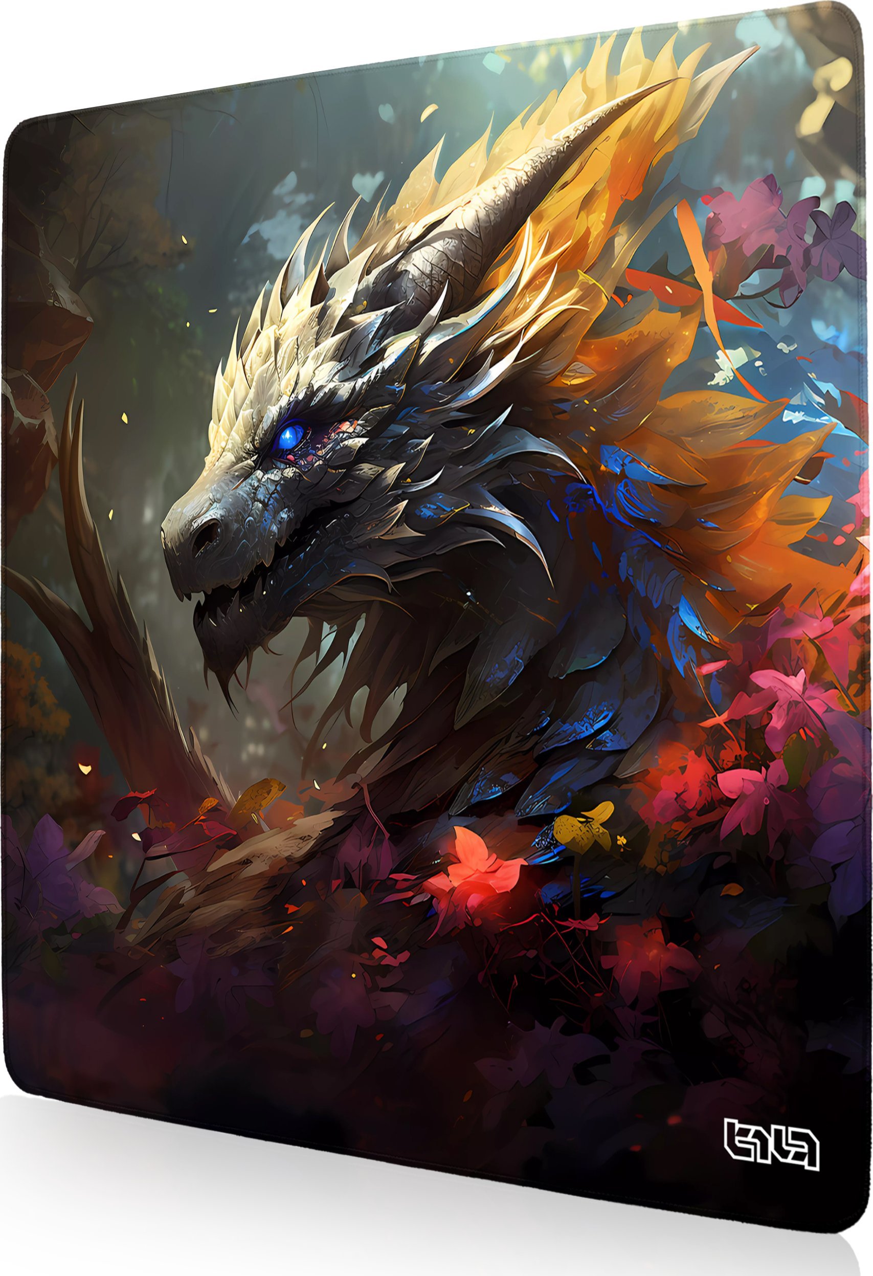 Podkładka Tilt PODKŁADKA POD MYSZ GAMINGOWA Niebieskooka Bestia 30x30 TILT Gamingowa